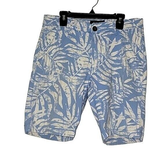 AEROPOSTALE Men's Classic Reflex Twill Shorts Size 30 Hawaiian Blue Chino Summer - Picture 1 of 6